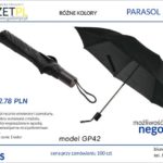 parasol składany z nadrukiem